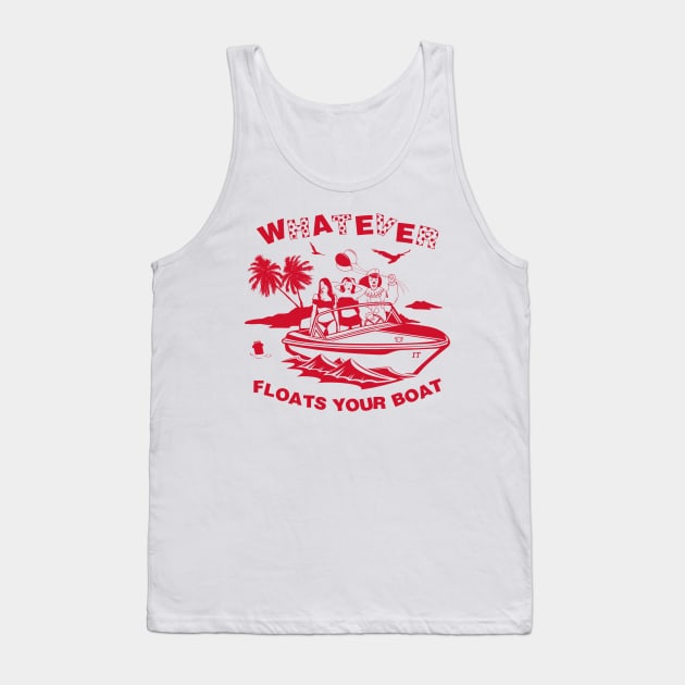 Whatever Floats Your Boat Tank Top by wolfkrusemark